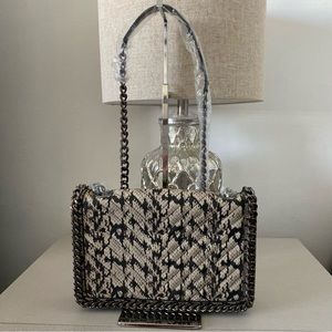 NEW Aldo Animal Print Shoulder Crossbody Handbag Clutch